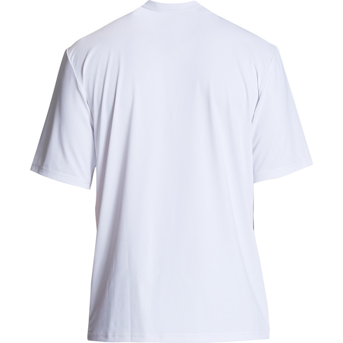 2023 Billabong Mens Arch Mesh Short Sleeve Rash Vest ABYWR00100 - White
